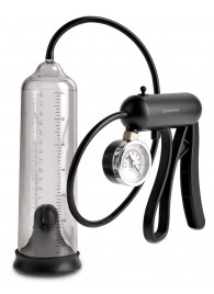 Вакуумная мужская помпа с датчиком давления Pro-Gauge Power Pump - Pipedream - в Норильске купить с доставкой