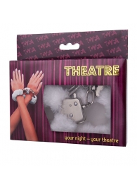 Наручники с белой меховой опушкой - ToyFa - купить с доставкой в Норильске