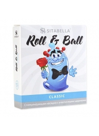 стимулирующий презерватив-насадка Roll   Ball Classic - Sitabella - купить с доставкой в Норильске