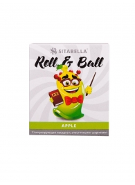 Стимулирующий презерватив-насадка Roll   Ball Apple - Sitabella - купить с доставкой в Норильске