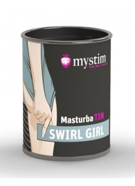 Компактный мастурбатор MasturbaTIN Swirl Girl - MyStim - в Норильске купить с доставкой