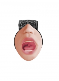 Мастурбатор-ротик с виброкольцом Satisfaction Beloved - Lola Games - в Норильске купить с доставкой