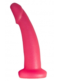 Розовый плаг-массажёр для простаты - 13,5 см. - LOVETOY (А-Полимер) - в Норильске купить с доставкой