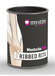 Компактный мастурбатор MasturbaTIN Ribbed Rita - MyStim - в Норильске купить с доставкой