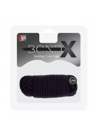 Черная веревка для связывания BONDX LOVE ROPE - 10 м. - Dream Toys - купить с доставкой в Норильске