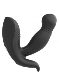 Черный вибромассажер простаты PROSTATE HERO - Dream Toys - в Норильске купить с доставкой
