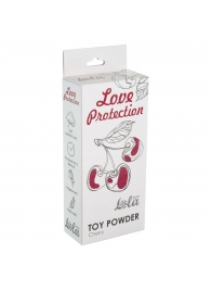 Пудра для игрушек Love Protection с ароматом вишни - 30 гр. - Lola Games - купить с доставкой в Норильске