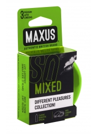 Презервативы в железном кейсе MAXUS Mixed - 3 шт. - Maxus - купить с доставкой в Норильске