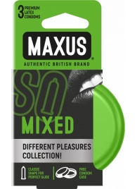 Презервативы в железном кейсе MAXUS Mixed - 3 шт. - Maxus - купить с доставкой в Норильске