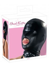 Черная эластичная маска на голову с отверстием для рта - Orion - купить с доставкой в Норильске