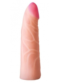 Фаллическая насадка на трусики харнесс - 17,5 см. - LOVETOY (А-Полимер) - купить с доставкой в Норильске
