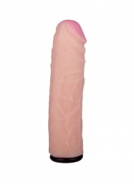 Черный пояс-трусики с насадкой  Гламур Dana  - 15,5 см. - LOVETOY (А-Полимер) - купить с доставкой в Норильске