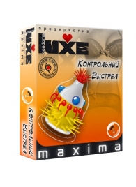 Презерватив LUXE Maxima  Контрольный Выстрел  - 1 шт. - Luxe - купить с доставкой в Норильске