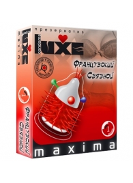 Презерватив LUXE Maxima  Французский связной  - 1 шт. - Luxe - купить с доставкой в Норильске
