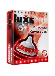 Презерватив LUXE  Exclusive   Красный Камикадзе  - 1 шт. - Luxe - купить с доставкой в Норильске