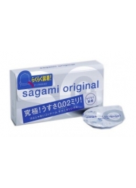 Ультратонкие презервативы Sagami Original QUICK - 6 шт. - Sagami - купить с доставкой в Норильске