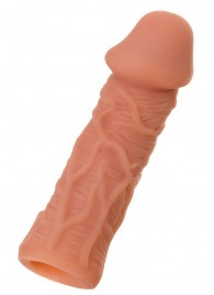 Телесная реалистичная насадка KOKOS Extreme Sleeve 05 с дополнительной стимуляцией - 12,7 см. - KOKOS - в Норильске купить с доставкой