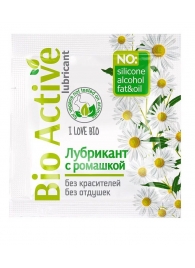 Пробник лубриканта на водной основе Bio Active - 3 гр. - Биоритм - купить с доставкой в Норильске