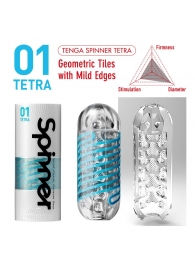 Мастурбатор SPINNER Tetra - Tenga - в Норильске купить с доставкой
