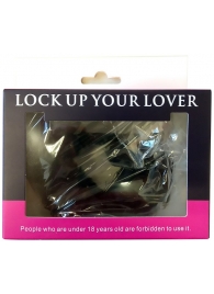 Черные меховые наручники Love с ключиками - Baile - купить с доставкой в Норильске