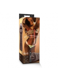 Коричневый мастурбатор-ротик Heather - Blush Novelties - в Норильске купить с доставкой