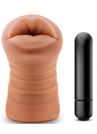 Кофейный мастурбатор-ротик Isabella - Blush Novelties - в Норильске купить с доставкой