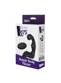 Черный вибромассажер простаты REMOTE BOOTY PLEASER - Dream Toys - в Норильске купить с доставкой