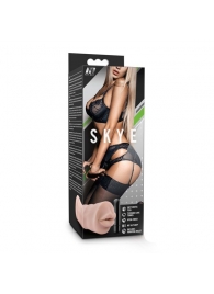 Телесный мастурбатор-ротик Skye - Blush Novelties - в Норильске купить с доставкой
