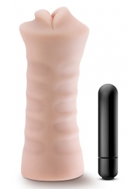 Телесный мастурбатор-ротик Angie - Blush Novelties - в Норильске купить с доставкой