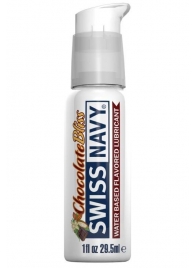 Лубрикант с ароматом шоколада Swiss Navy Chocolate Bliss Lube - 29,5 мл. - Swiss navy - купить с доставкой в Норильске