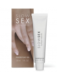 Гель для мастурбации с ароматом кокоса Slow Sex Finger Play Gel - 30 мл. - Bijoux Indiscrets - купить с доставкой в Норильске