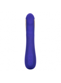 Фиолетовый вибратор с электростимуляцией Intimate E-Stimulator Petite Wand - 18,5 см. - California Exotic Novelties - купить с доставкой в Норильске