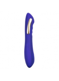 Фиолетовый вибратор с электростимуляцией Intimate E-Stimulator Petite Wand - 18,5 см. - California Exotic Novelties - купить с доставкой в Норильске