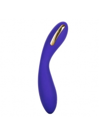 Фиолетовый вибратор с электростимуляцией Intimate E-Stimulator Wand - 21,5 см. - California Exotic Novelties - купить с доставкой в Норильске