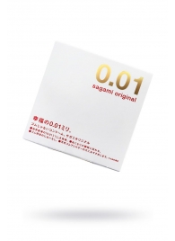 Супертонкий презерватив Sagami Original 0.01 - 1 шт. - Sagami - купить с доставкой в Норильске
