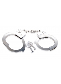 Металлические наручники Beginner s Metal Cuffs - Pipedream - купить с доставкой в Норильске