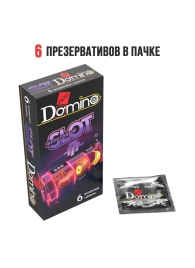 Ароматизированные презервативы DOMINO  Фруктовый слот  - 6 шт. - Domino - купить с доставкой в Норильске