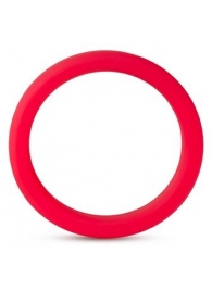 Красное эрекционное кольцо Silicone Go Pro Cock Ring - Blush Novelties - в Норильске купить с доставкой