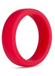 Красное эрекционное кольцо Silicone Go Pro Cock Ring - Blush Novelties - в Норильске купить с доставкой