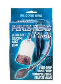 Помпа на головку фаллоса Penis Head Pump - Seven Creations - в Норильске купить с доставкой