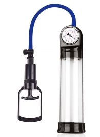 Прозрачная вакуумная помпа Sex Expert с манометром - Sex Expert - в Норильске купить с доставкой