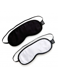 Набор из двух масок на глаза Soft Blindfold Twin Pack - Fifty Shades of Grey - купить с доставкой в Норильске