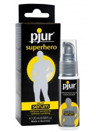 Сыворотка-пролонгатор pjur SUPERHERO Delay Serum - 20 мл. - Pjur - купить с доставкой в Норильске