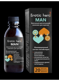 Мужской биогенный концентрат для усиления эрекции Erotic hard Man - 250 мл. - Erotic Hard - купить с доставкой в Норильске