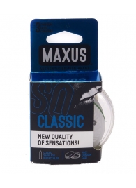 Классические презервативы в пластиковом кейсе MAXUS Classic - 3 шт. - Maxus - купить с доставкой в Норильске