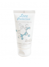 Увлажняющий лубрикант на водной основе Love Protection - 50 мл. - Lola Games - купить с доставкой в Норильске