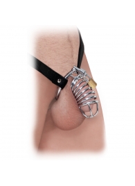 Кольцо верности Extreme Chastity Belt с фиксацией головки - Pipedream - купить с доставкой в Норильске