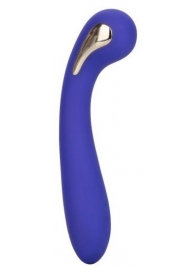 Фиолетовый вибромассажер с электростимуляцией Intimate Estim Petite G Wand - 19 см. - California Exotic Novelties - купить с доставкой в Норильске