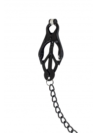 Зажимы на соски Darkside с цепочкой - Lola Games - купить с доставкой в Норильске
