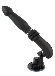 Черная секс-машина с поступательными движениями Fucking Machine - Orion - купить с доставкой в Норильске
